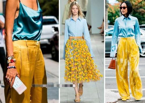 Сочетание серо-голубого цвета в одежде. Сочетание голубого цвета в одежде