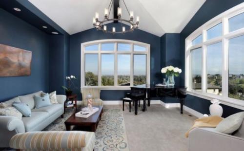 Сочетание с голубым цветом в интерьере. Интерьер голубого цвета — идеи и советы по оформлению дизайна с реальными примерами на фото