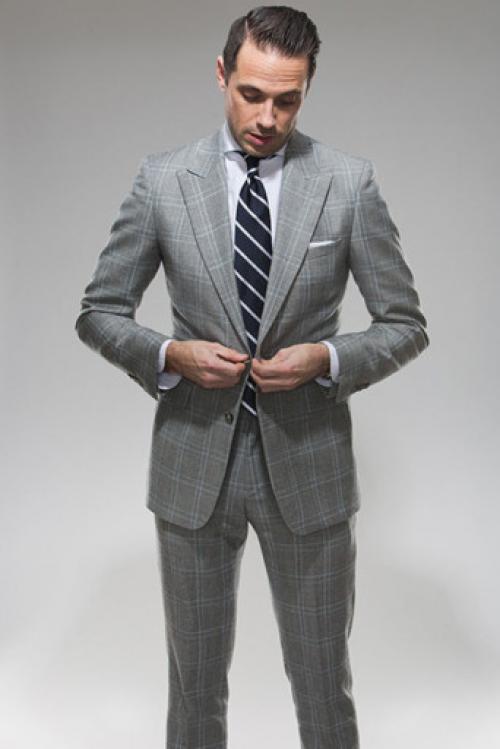 Сочетание серого цвета в мужской одежде. Выбор оттенка серого