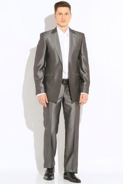 Сочетание серого цвета в мужской одежде. Как выбрать костюм по фигуре