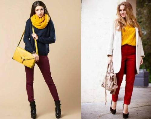 Сочетание ярко желтого цвета в одежде. Желтый цвет: как подобрать идеальное сочетание в одежде и аксессуарах