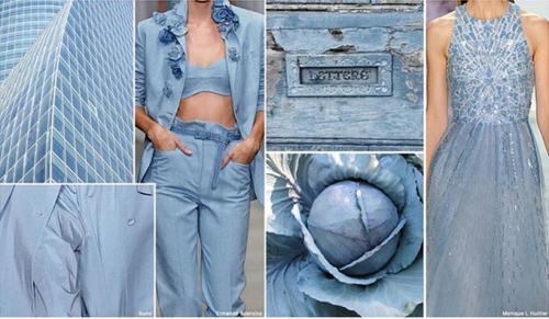 Цвет серенити в одежде. СЕРО-ГОЛУБОЙ (серенити) цвет в одежде — сочетание