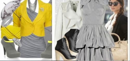 С чем сочетается серый цвет в одежде. Секреты сочетания серого цвета в одежде