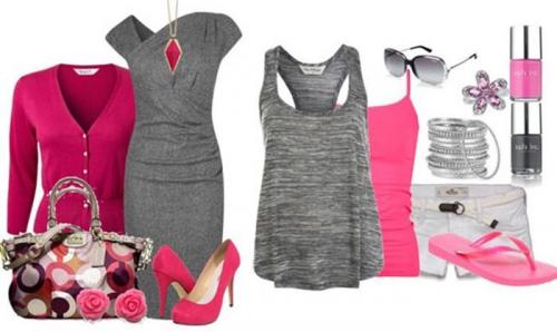 Сочетание серого и белого в одежде. С какими цветами сочетается серый цвет в одежде