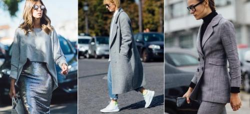 С чем сочетается серый цвет в одежде. Секреты сочетания серого цвета в одежде