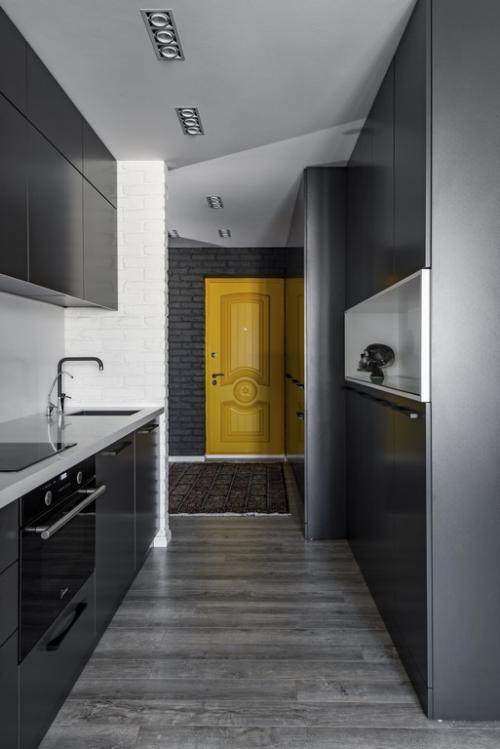 Сочетание серого цвета в интерьере кухни. 105 самых стильных интерьеров кухни в серых тонах