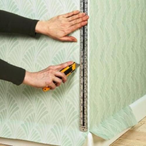 Как поклеить флизелиновые обои. Подготовка стен 22