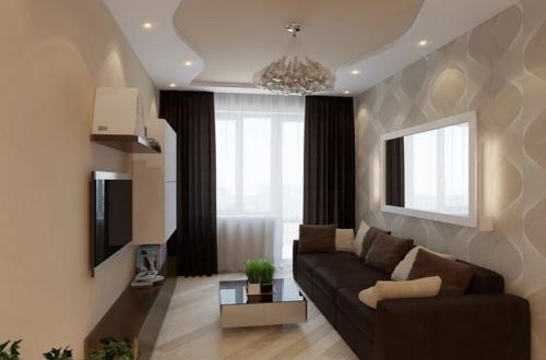 Бежево-коричневый интерьер. БЕЖЕВО-КОРИЧНЕВАЯ ГОСТИНАЯ: ОСНОВЫ ПРОЕКТИРОВАНИЯ