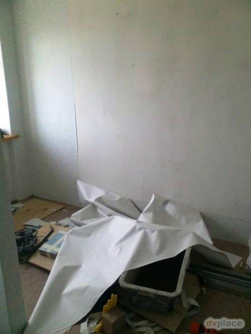 Как клеить обои на флизелиновой основе. Подготовка 16