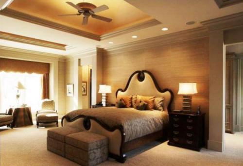 Бежево-коричневая спальня. Красиво и стильно: оформление спальни в коричнево-бежевых тонах (+91 фото)