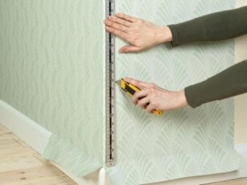 Как клеить обои на внешних углах. Внешний 01 Как клеить обои на внешних углах. Внешний 01