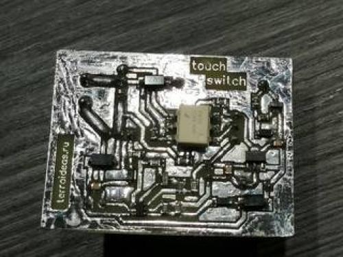 Сенсорный выключатель своими руками на 220 вольт схема. Сенсорный выключатель своими руками на TTP223