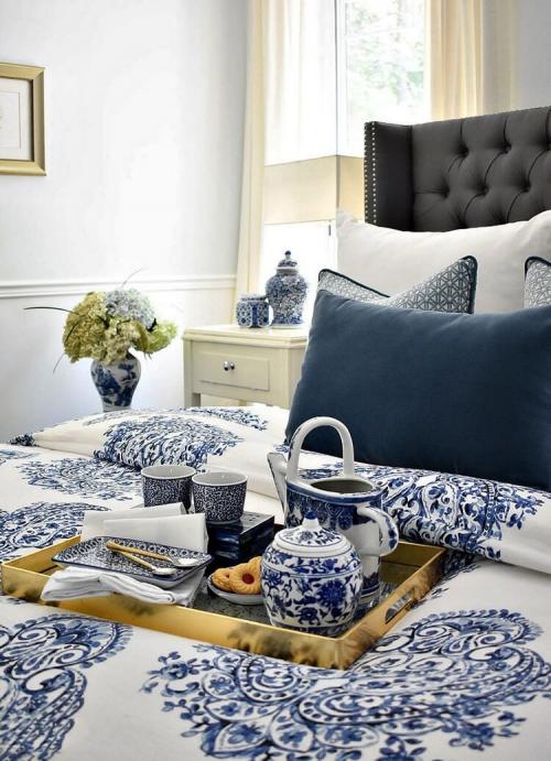 Сочетание Синего в интерьере. Сочетание синего цвета с другими цветами в интерьере — 125 фото