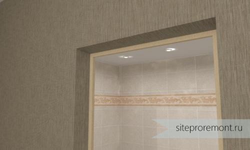 Как клеить обои в дверном проеме. Клеим обои на дверные откосы