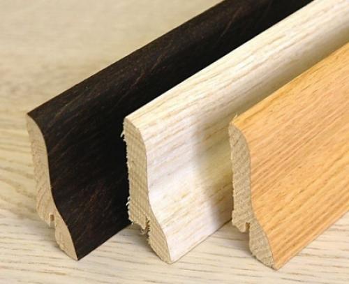 Монтаж деревянного плинтуса своими руками. Установка деревянных плинтусов