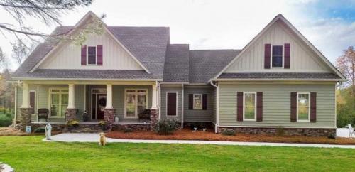 Современное оформление фасада загородного дома. Требования и нормы 02