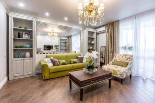 Комната в зеленом стиле. Стили интерьера и зеленый цвет