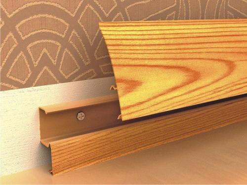 Пластиковый плинтус: простой способ монтажа на пол 12