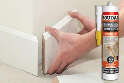 Как правильно приклеить плинтус к ламинату. Подготовка к работе