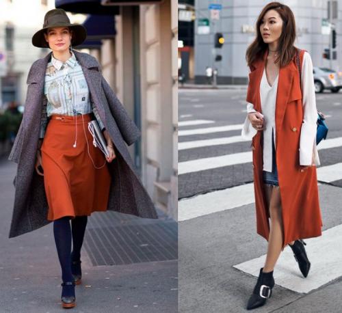 Какие цвета сочетаются с коричневым в одежде. Сочетание коричневого в одежде