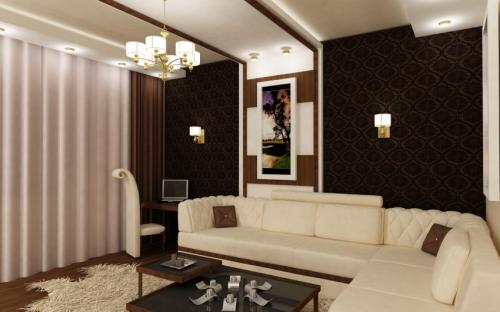 Сочетание цветов в интерьере с коричневой мебелью. Коричневая мебель – 110 фото идей дизайна интерьера и обзор оттенков коричневого