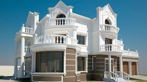 Декор фасада дома из пенопласта. Все о фасадном декоре из пенопласта