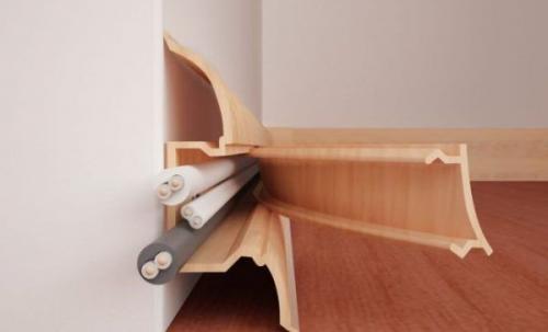 Выбор плинтуса и кабельного канала