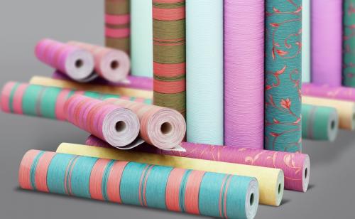 Как клеить обои на потолок одному. Поклейка потолка обоями