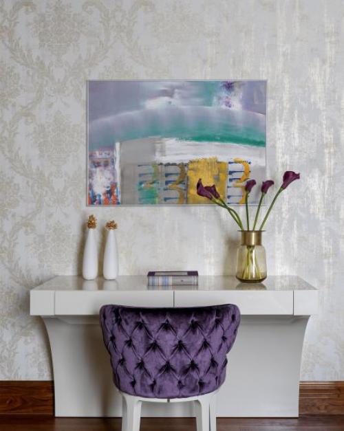 Сочетание серо-зеленого цвета с картинами: современный и стильный интерьер 21