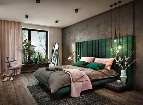 Изумрудный цвет: как вписать его в интерьер 04 Изумрудный цвет: как вписать его в интерьер 04