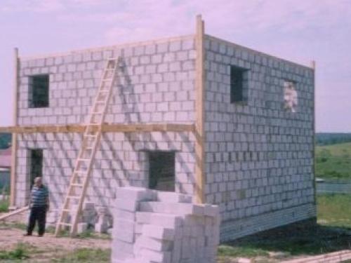 Строим дом из пенобетона своими руками варианты проектов. Пеноблоки количество и стоимость 14 Строим дом из пенобетона своими руками варианты проектов. Пеноблоки количество и стоимость 14