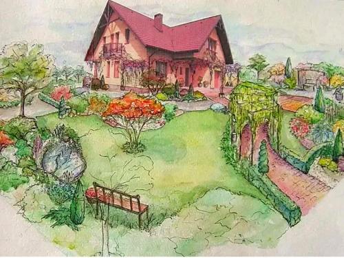 Планировка участка 15 соток на склоне. Как расположить дом на участке 15 соток