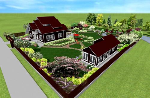 Примеры садового участка 15 соток. Что следует учитывать при планировании работ