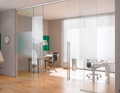 Каскадные раздвижные перегородки. Преимущества каскадных сдвижных конструкций