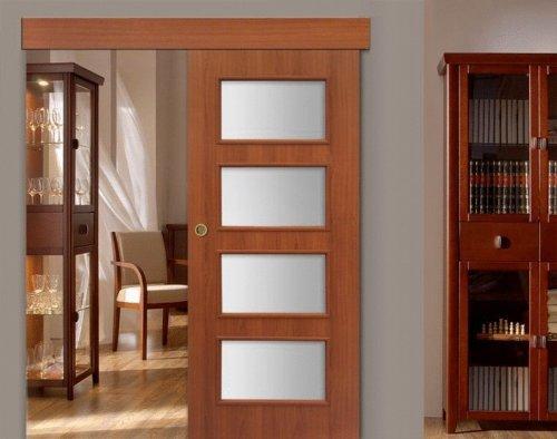 Установка межкомнатных дверей купе своими руками. Особенности и преимущества