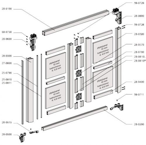 Порядок установки дверей купе. Другие способы монтажа дверей шкафа-купе