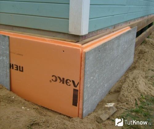 Утепление цоколя экструдированным пенополистиролом. №4. Утепление цоколя экструдированным пенополистиролом 18