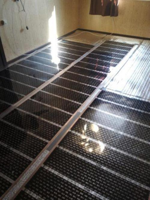 Пленочный теплый пол. Особенности пленочного теплого пола