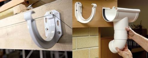 Монтаж пластиковой водосточной системы своими руками. Рассмотрим, как правильно установить пластиковые водостоки для крыши своими руками