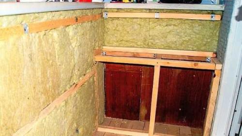 Как крепить вагонку на балконе. Чем утеплить