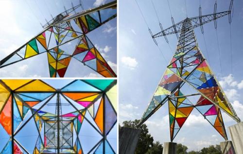 Как обыграть электрический столб на участке. Способ украшения ландшафтного дизайна с ЛЭП