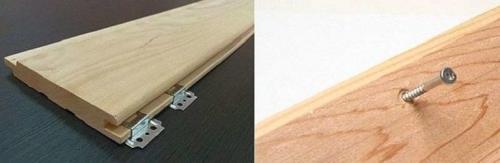 Саморезы для вагонки. Выбираем способ монтажа вагонки