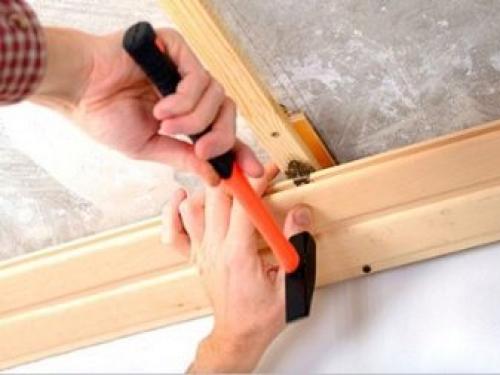 Как прибивать вагонку быстро. Способы фиксации 01