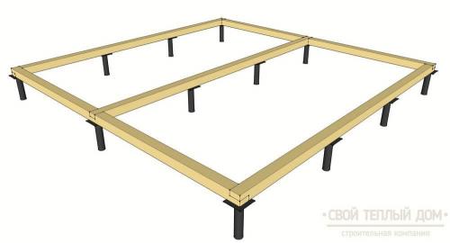 Полы по лагам в деревянном доме: преимущества и особенности монтажа 09 Полы по лагам в деревянном доме: преимущества и особенности монтажа 09