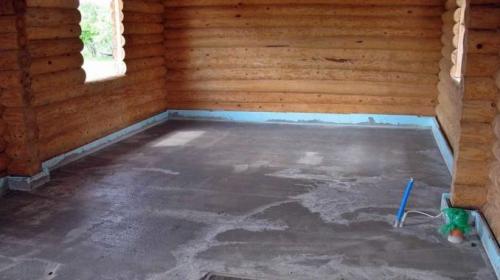 Деревянный пол по грунту на лагах в частном доме. Обустройство бетонных полов в деревянном доме по грунту: технология работ