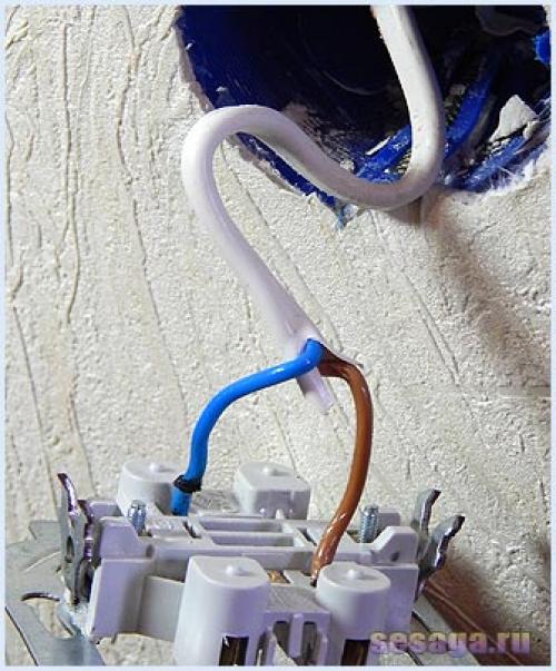 Как подсоединить две двойные розетки. Установка розетки 25