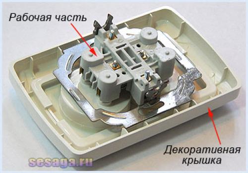 Как подсоединить две двойные розетки. Установка розетки 17