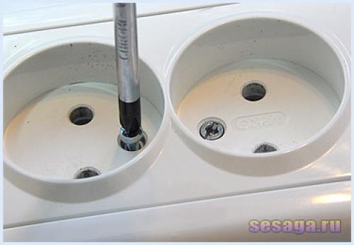 Как подсоединить две двойные розетки. Установка розетки 18