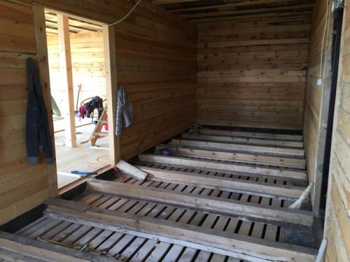 Устройство пола по лагам в деревянном доме. Полы по лагам в деревянном доме