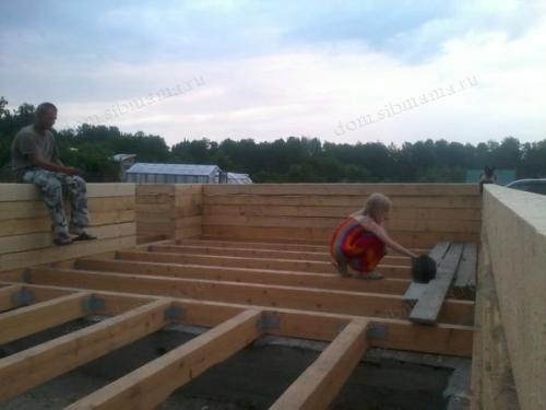 Половая доска по лагам: мой проверенный метод укладки 07